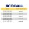 Meia 3/4 Com Ponteira Kendall Média Compressão 1671 - Marca Kendall