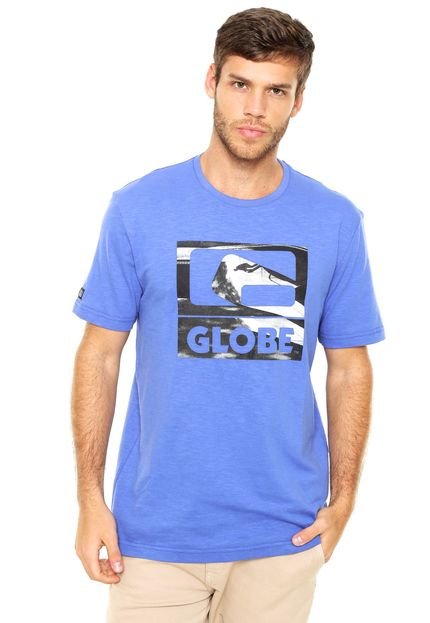 Camiseta Globe Falcon Azul - Marca Globe