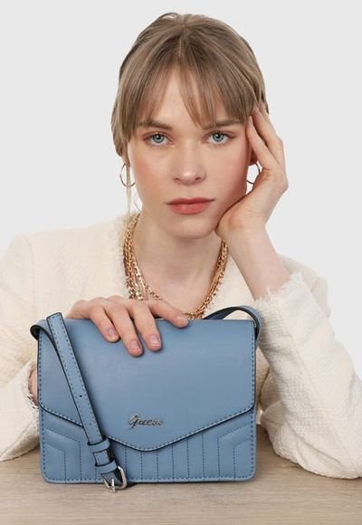 Bolso azul hotsell guess