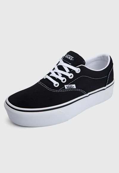 Tenis Lifestyle Negro Vans Asher Platform Compra Ahora Dafiti