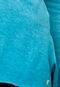 Blusa Redley Simple Long Azul - Marca Redley