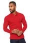 Camisa Polo Malwee Textura Vermelha - Marca Malwee