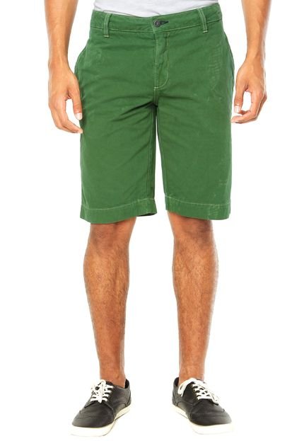 Bermuda Jeans Mandi Color Verde - Marca Mandi