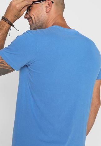 Camiseta Osklen Tridente Azul