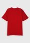 Camiseta Polo Ralph Lauren Infantil Reta Vermelha - Marca Polo Ralph Lauren