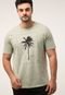 Camiseta Malwee Plus Size Palm Verde - Marca Malwee