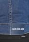 Jaqueta Jeans Calvin Klein Jeans Estonada Azul - Marca Calvin Klein Jeans