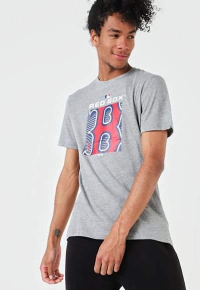 Camiseta Azul-Rojo-Blanco MLB Boston Red Sox - Compra Ahora