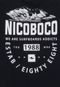 Camiseta Nicoboco Menino Logo Preta - Marca Nicoboco