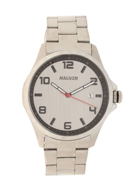 Relógio Magnum MA34450W Prata - Marca Magnum