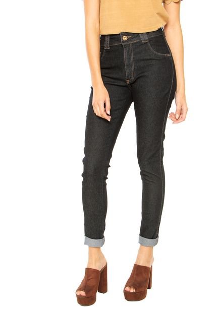 Calça Jeans Biotipo Skinny Pespontos Preta - Marca Biotipo