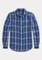 Camisa Polo Ralph Lauren Xadrez Azul - Marca Polo Ralph Lauren