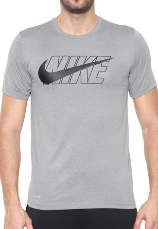 Camiseta Nike M Nk Dry Leg Cinza