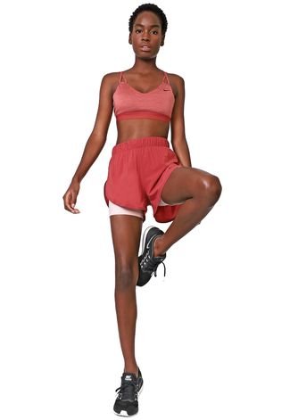 Top Nike Yoga Bra Rosa - Compre Agora