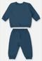 Conjunto Blusão e Calça para Bebê Menino Up Baby Azul - Marca Up Baby