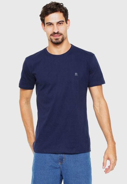 Camiseta Polo Wear Básica Azul-Marinho - Marca Polo Wear