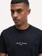 Camiseta Fred Perry Masculina Regular Embroidered Graphic Preta - Marca Fred Perry