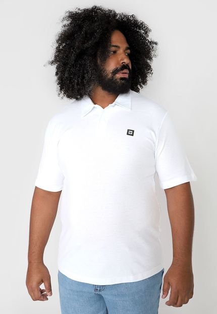 Camisa Polo Hang Loose Reta Label Branca - Marca Hang Loose