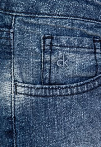 Calça Jeans Skinny Calvin Klein Kids Azul