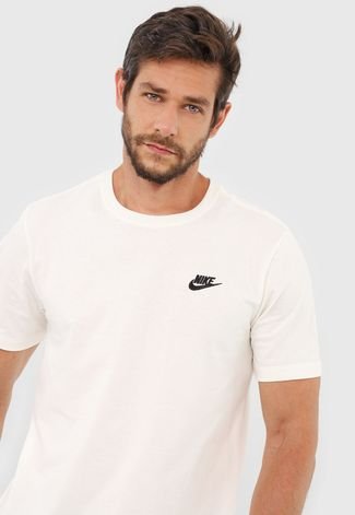Camiseta Nike Sportswear Nsw Club Branco