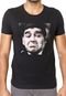 Camiseta Sergio K Panetone Maradona Preta - Marca Sergio K