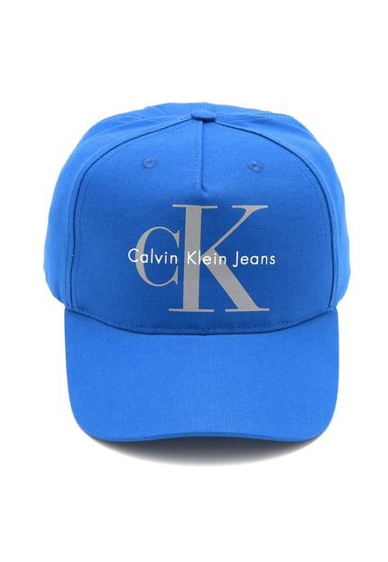 Boné Calvin Klein Lettering Azul - Marca Calvin Klein