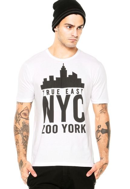 Camiseta Zoo York Brooklin 1 Branco - Marca Zoo York