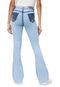 Calça Jeans GRIFLE COMPANY Flare Destroyed Azul - Marca GRIFLE COMPANY