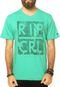 Camiseta Rip Curl Paradise Type Art Verde - Marca Rip Curl