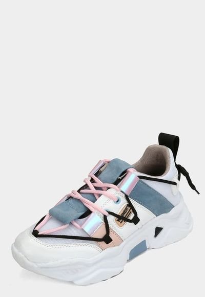 Tenis Lifestyle Blanco Azul Rosado Winner s Compra Ahora