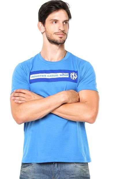 Camiseta Industrie Bronx Azul - Marca Industrie