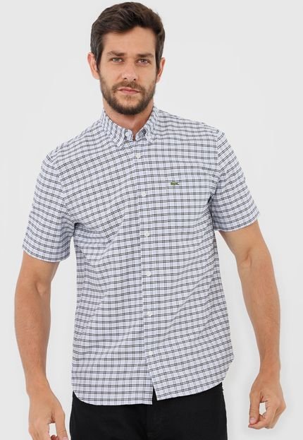 Camisa Lacoste Casual Off white - Marca Lacoste