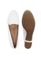 Mocassim Piccadilly Liso Branco - Marca Piccadilly