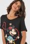 Blusa Cativa Disney Minnie e Mickey Preta - Marca Cativa Disney