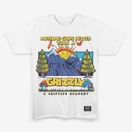 Camiseta Grizzly Sunshine Ss Tee Branco - Marca Grizzly