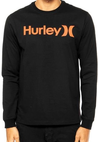 Camiseta Hurley One & Only Preta