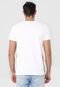 Camiseta Colcci Faixas Laterais Off-White - Marca Colcci
