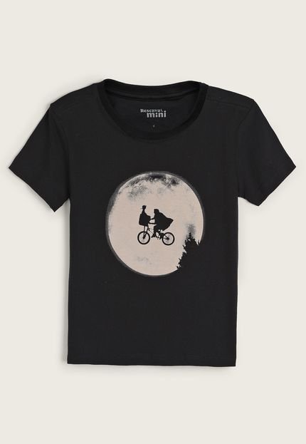 Camiseta Infantil Reserva Mini Et Preta - Marca Reserva Mini