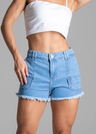 Shorts Jeans Sawary - 275948 - Azul - SAWARY