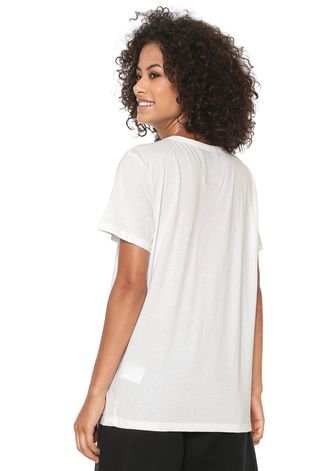 Camiseta Colcci Logo Branca