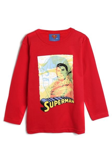 Camiseta Marlan Infantil Superman Vermelha - Marca Marlan