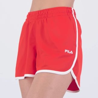 Shorts Fila Classic Feminino Vermelho