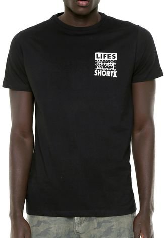 Camiseta Billabong Life Short Preta