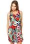 Vestido FiveBlu Flores Vermelho - Marca FiveBlu