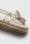 Rasteira Dafiti Shoes Trançada Off-White - Marca DAFITI SHOES