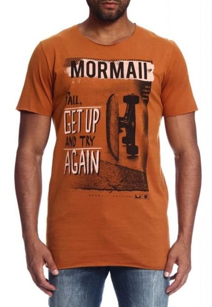 Camiseta Mormaii Estampada Marrom Cool - Marca Mormaii