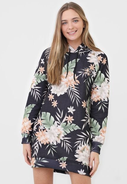 Vestido Billabong Curto Paradise Preto - Marca Billabong