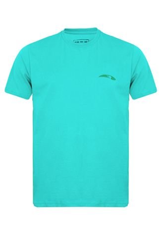 Camiseta Tropical Brasil Estampada Verde
