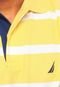 Camisa Polo Nautica Classic Fit Amarela - Marca Nautica