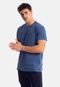 Camiseta Efeito Estonado Hammer Azul Marinho Premium - Marca Hammer